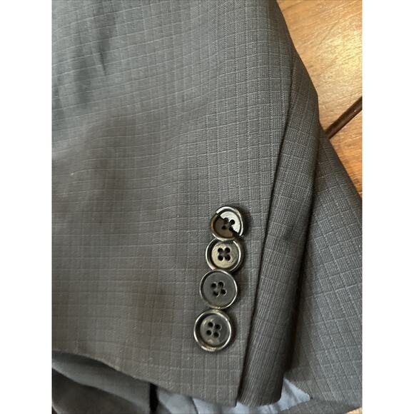 John Varvatos Navy Blue Men's Size‎ 40S Blazer Sportcoat Wool - Picture 7 of 11